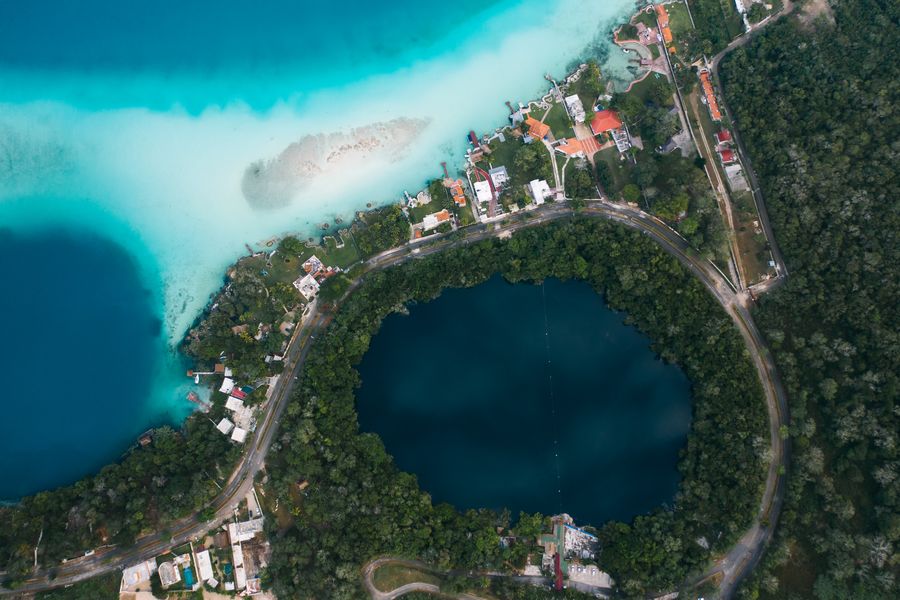 Zona hotelera Bacalar