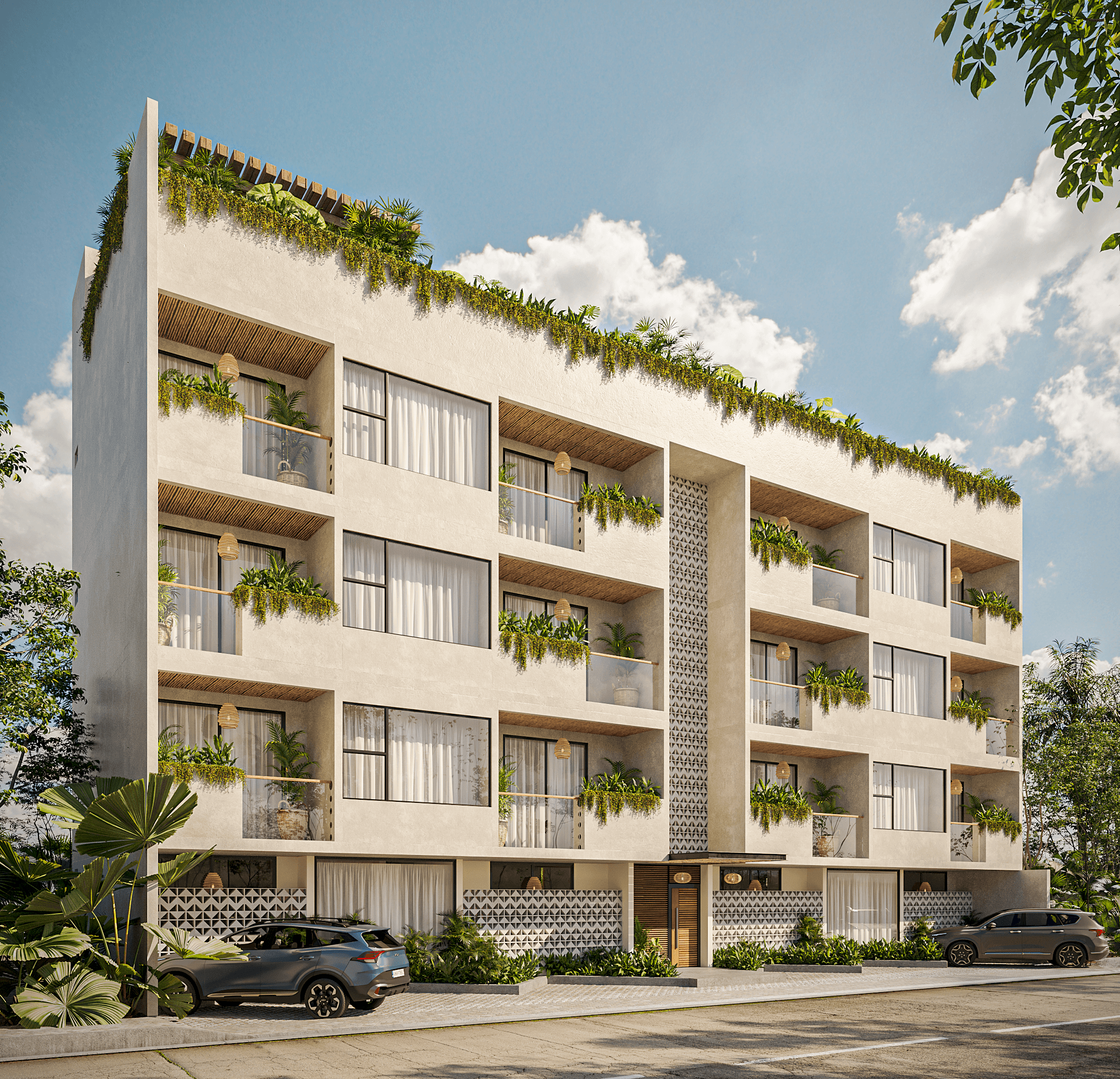 Depto en Bacalar · 73m² · 2 rec. foto 3