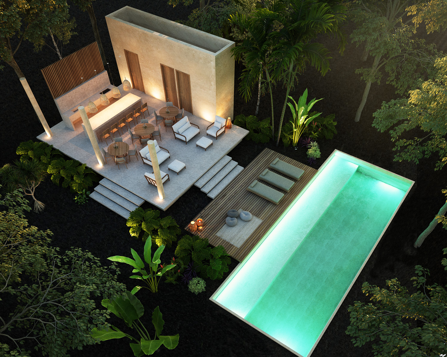Casa en Bacalar · 102m² · 1 rec. foto 4